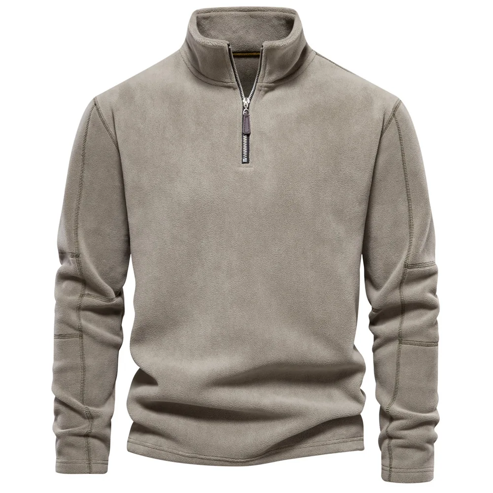 BOLUBAO-Sudadera de algodón con capucha para hombre, suéter masculino de estilo informal con cuello de cremallera, diseño de alta calidad, 2023