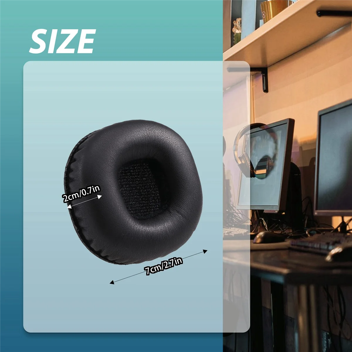 Almofada para Marshall MID ANC, almofada de substituição de espuma