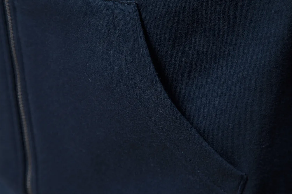 Autumn Winter Stand Collar Zip-Up Long Sleeve Sweatshirt Men's Color-Block Sportswear
