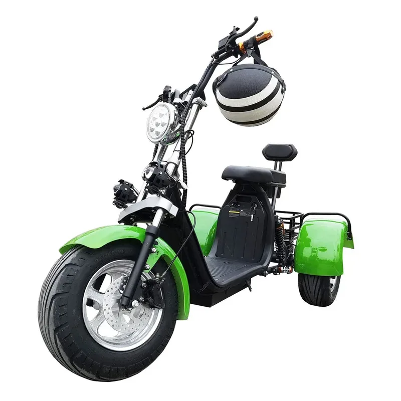 Factory Hot Selling New Disc Brake Electric Tricycle Scooters Eec/coc Citycoco 3000W/2000w  Bike Steel Frame For Men  Motorcycle
