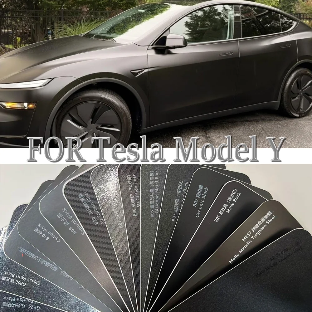 

Paint Protection Film Self-Healing Bra PPF Body Sticker Accessories Anti-Scratch Resistant For Tesla Model Y Juniper 2025 2026