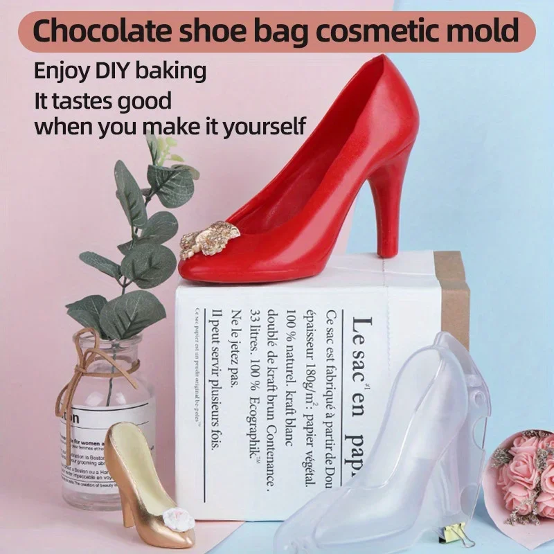 Chocolate Mold Plus High Heels Chocolate Mold Diy Handmade 3d Baking Mold Kitchen Baking Tools Cake Decorating Tools