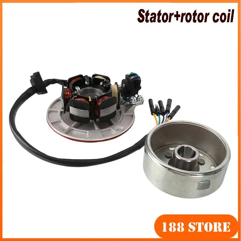 

Magneto Stator Coil Rotor Kit Light for YINXIANG 150cc 160CC Engine Dirt Pit Bike Motorcycle Accessories Pro Automic Electric