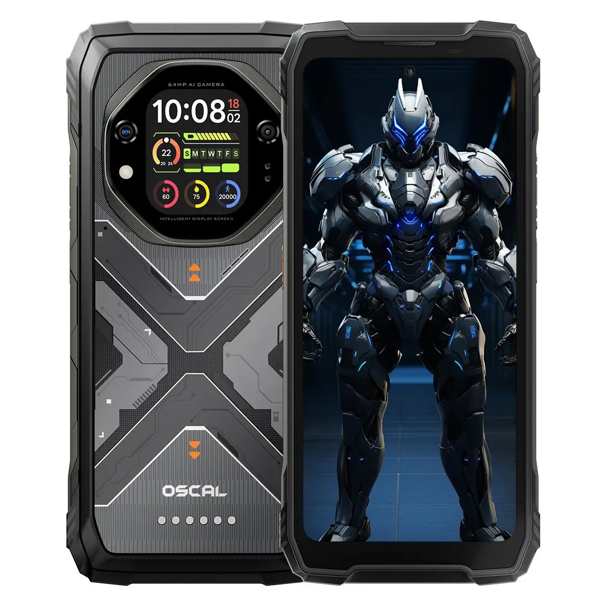 Blackview Oscal TANK 1 Rugged Smartphone 5G 6.78'' 120Hz Display 20000mAh Battery 55W 256GB/ 512GB 64MP Camera Android 15 NFC