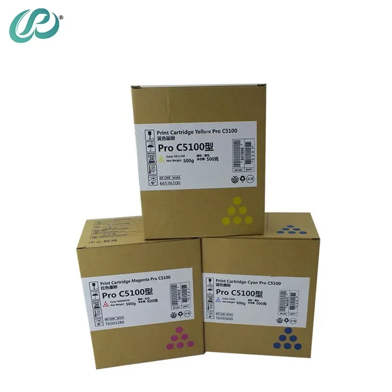 

1PCS C5100 C5110 CMY-500g BK-700g Toner Cartridge For Ricoh Pro C 5100 5110 C5100 C5110 Compatible Toner Powder