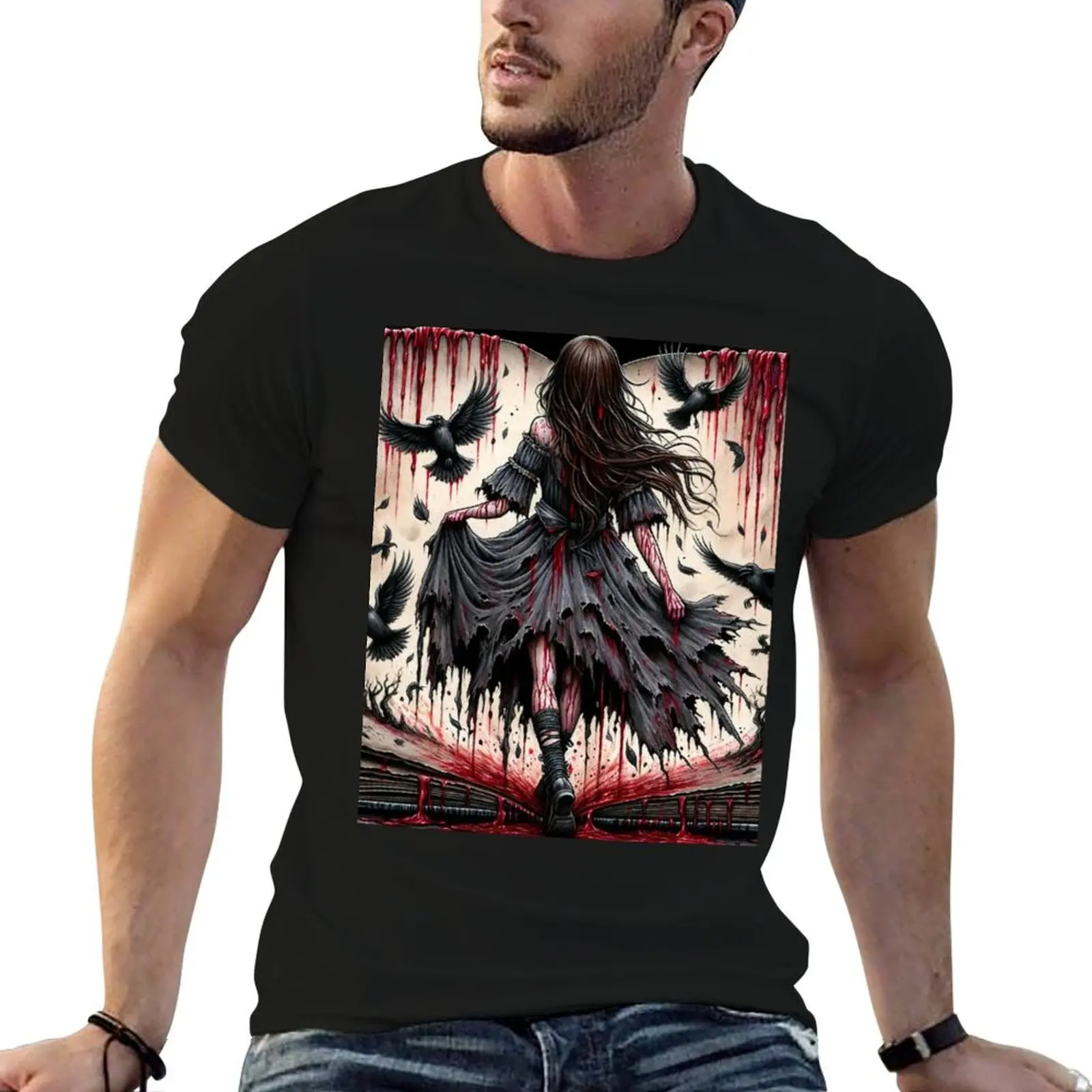 

FLYLEAF, LACEY STURM T-Shirt mens graphic t shirts man t shirts cotton T-Shirt