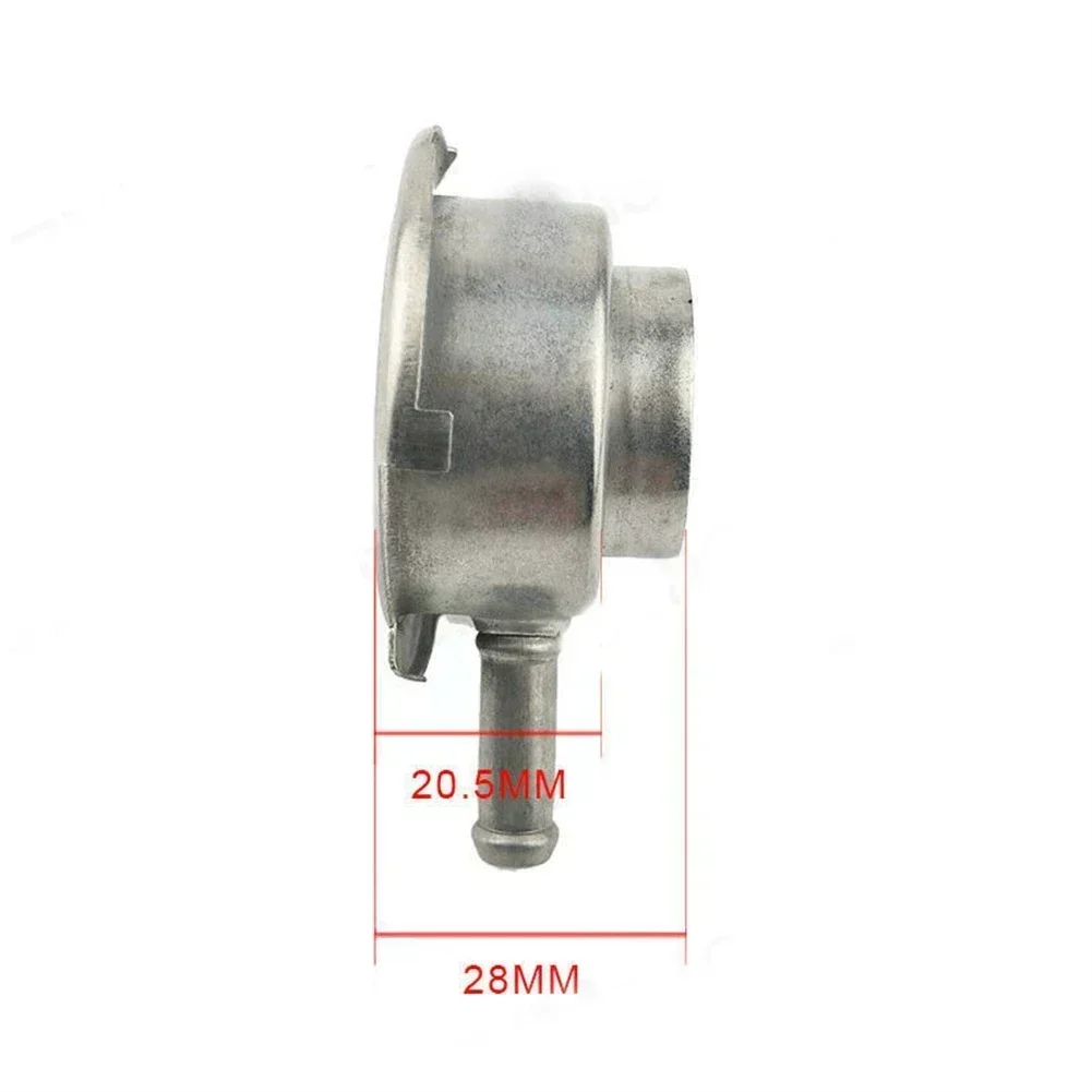 Auto Wassertank Plus Wasserdüse Mittlere Heizkörperdüse Wassertankabdeckung Kupfer Mund Hals Wasserdüse 56 mm Außendurchmesser