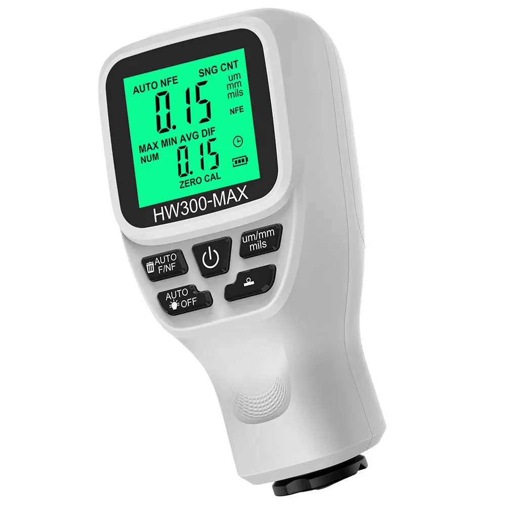 

Coating Thickness Gauge Digital Meter For Automotive Fe/ Backlight Lcd Car Paint Depth Gauge