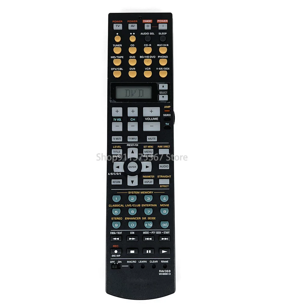 New RAV368 WK48060 EX Remote Control For Yamaha TV AV Receiver DSP-AX1800 RX-V1800