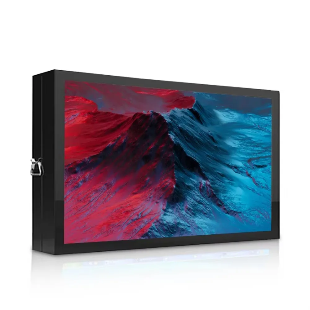 Outdoor 43 inch wall mounted digital signage LCD display for AD media player