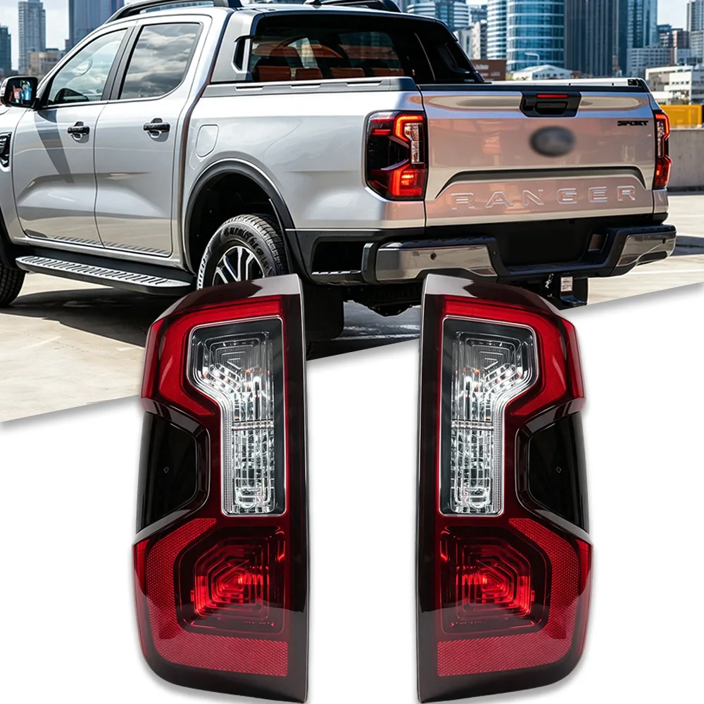 Rear Tail Light Assembly N1WB‑13A457A N1WB‑13A456A For Ford Ranger T9 2023‑2024 Wildtrak LED Brake Turn Signal Lamp