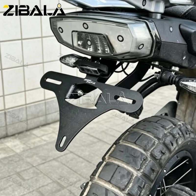 For CFMOTO CF 450MT IBEX 450 800MTX MT-X Rally 1000MTX 2024 -2027 Motorcycle License Plate Holder Tail Tidy Fender Eliminator 