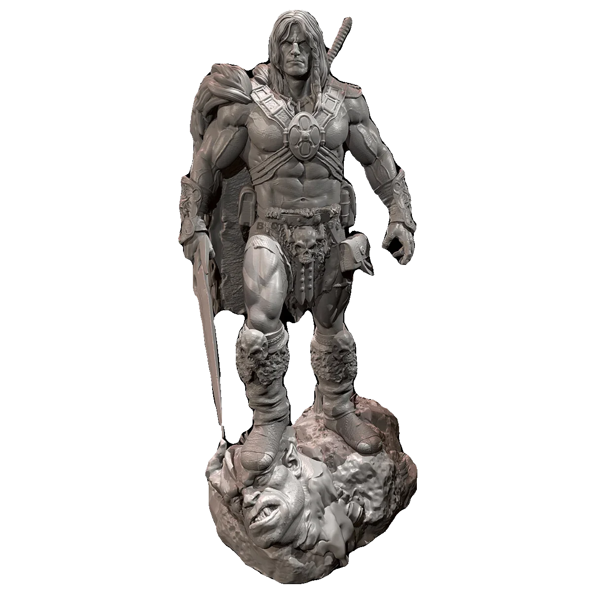 38mm 50mm 75mm 90mm Resin model kits figure colorless and self-assembled（3D Printing ） TD-6184/3D