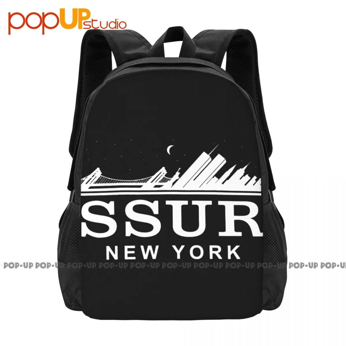 Mochila De bolsillo Ssur New York Caviar Cartel bolsa de compras creativa de viaje de gran capacidad bolsas para viaje