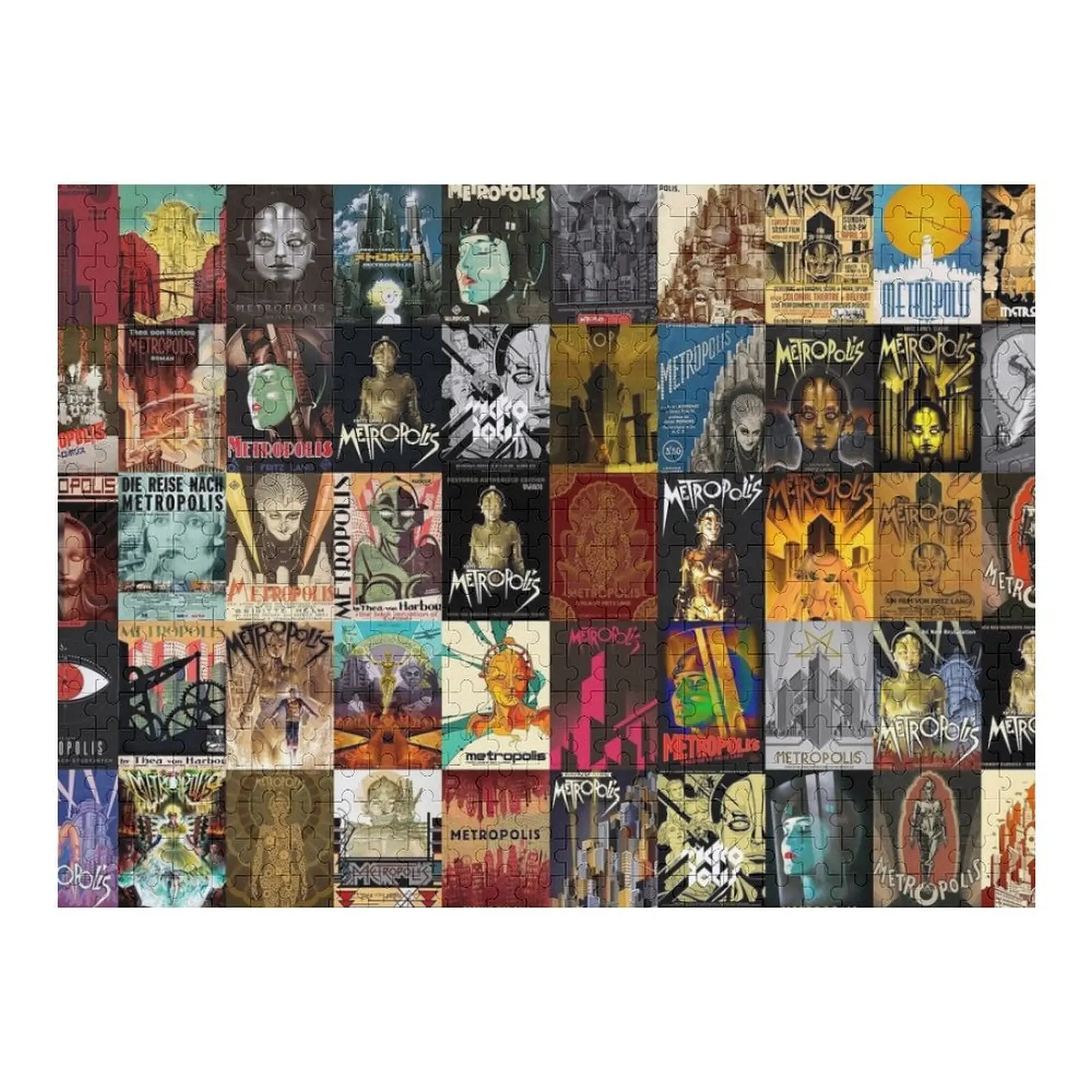 

Пазл Метрополис на заказ, деревянное имя, индивидуальный подарок, пазл для свадьбы