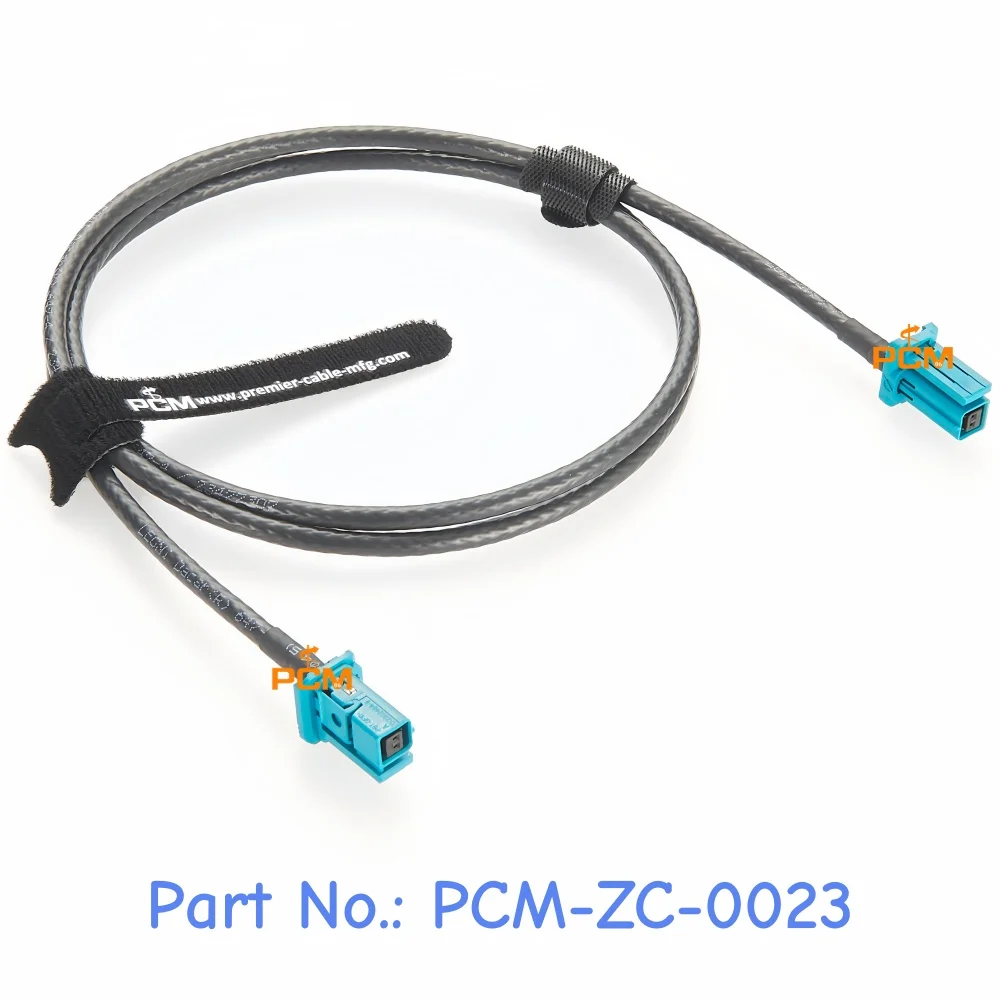 Original TE MATEnet Automotive Ethernet Cable 100/1000BASE-T1 Media Converter MATEnet Cable Z Code Female to Female 2302510-9
