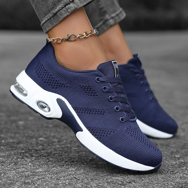 

Women Sneakers Mesh Platform Jogging Outdoor Anti Slip Summer Breathable Fashion Lace Up Casual Sneaker Shoes Zapatos De Mujer