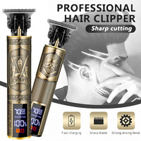 T9 Carving Vintage Hair Clipper For Mens Grooming Essential Tools USB Fast Rechargeable Beard Hair Trimmer Provide Precise Shave