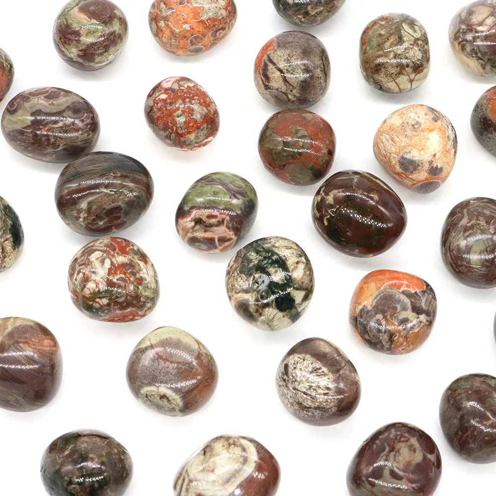 Money Jasper Natural Tumbled Stones Healing Crystals Reiki Bulk Ore Quartz Gems Mineral Specimen Tank Aquarium Garden Home Decor