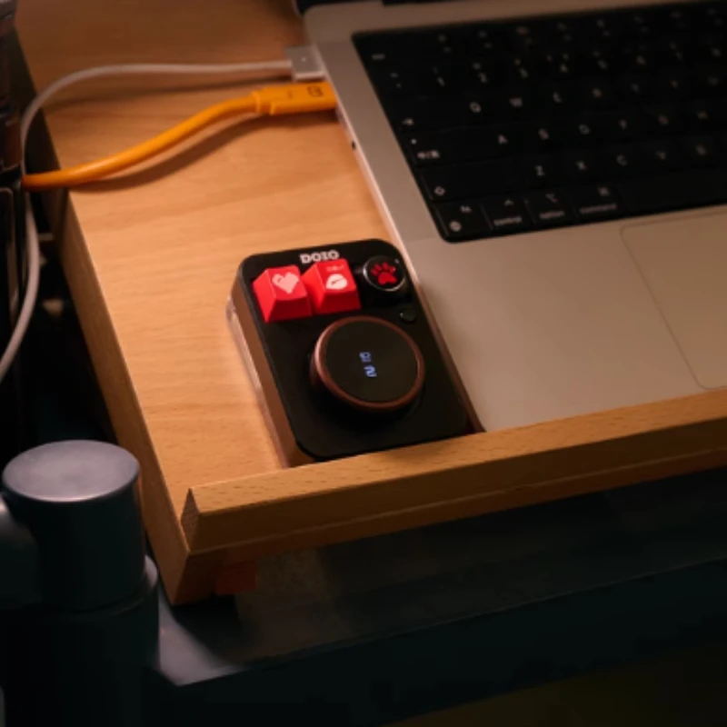 

Мини-клавиатура с 3 клавишами на заказ, алюминиевый сплав, акрил, Bluetooth, механическая клавиатура с двумя режимами Gateron, горячая замена, RGB дизайнерская клавиатура
