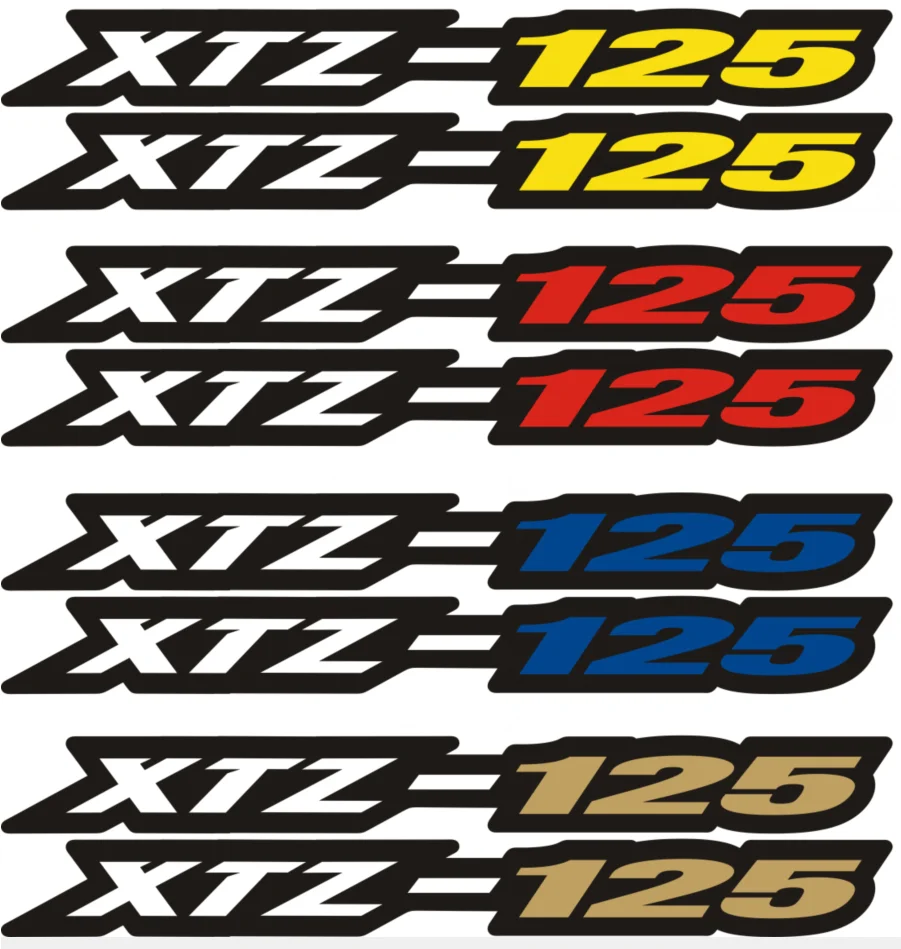 For YAMAHA XTZ 125 XTZ125E 2015-2021 Swingarm Swing arm Stickers Decals Stripes