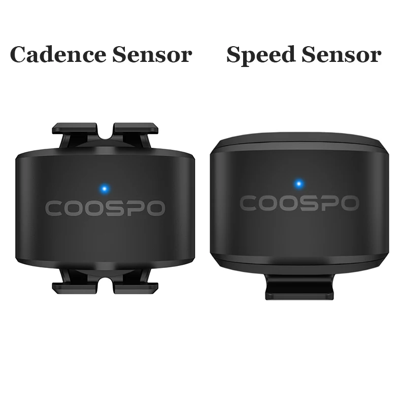 COOSPO capteur de Cadence/vitesse de vélo double Mode Bluetooth 5.0 ANT + pour Garmin Wahoo capteur de vitesse de Cadence d'ordinateur de vélo