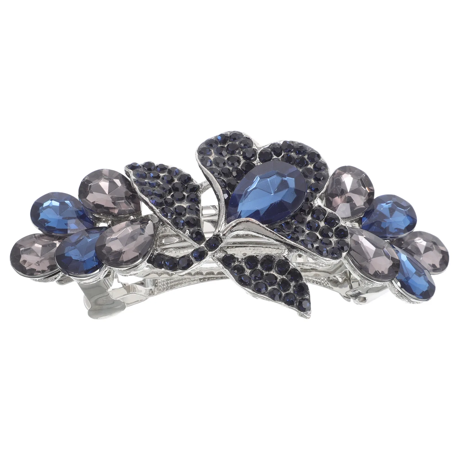 

Glitter Rhinestone Barrettes Sparkling Crystal Metal Claw Clips Strong Grip For Thick Hair Updos Ponytails Wedding Festival