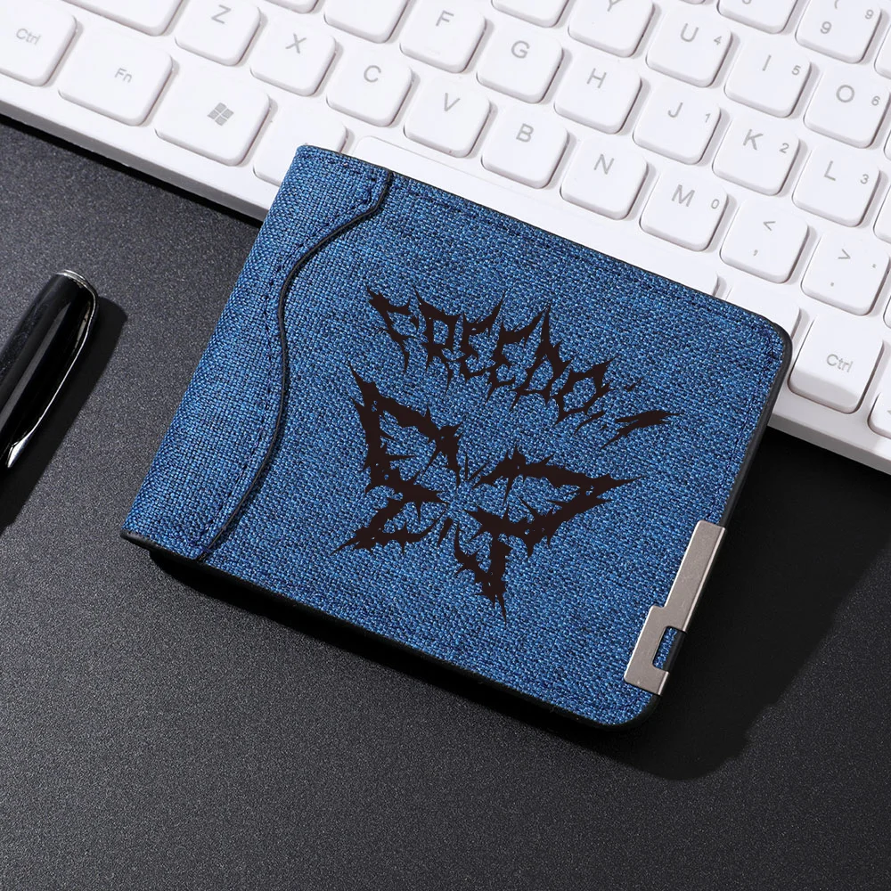 Men's Minimalist Double-folding Men's Short Wallet, Casual Thin Card Holder Wallet, High-quality Men's Wallet Wallet