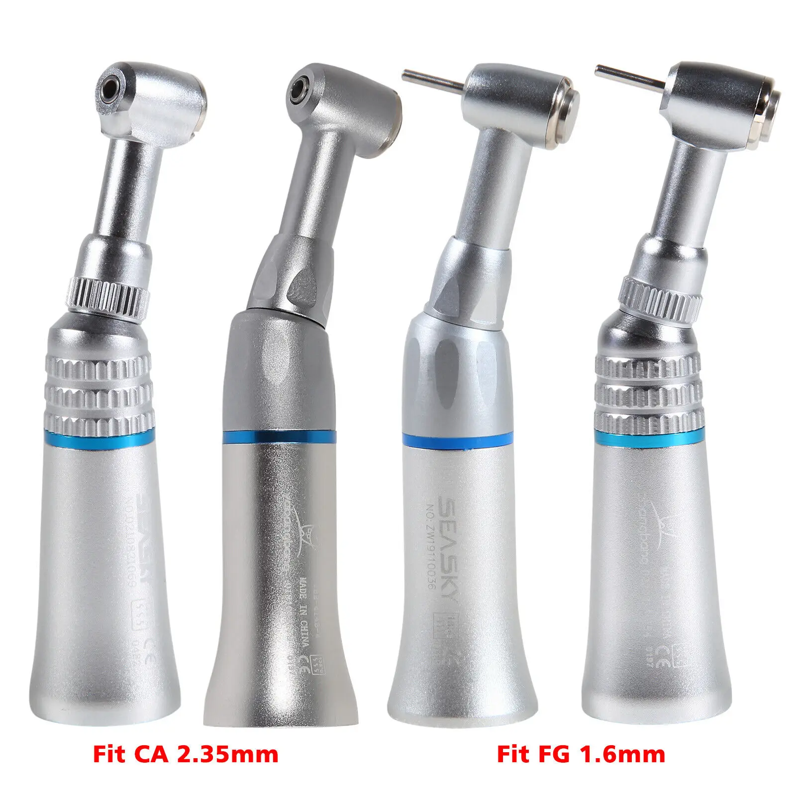 

Dental Slow Low Speed Push Button Contra Angle Handpiece 2.35mm/ FG1.6mm Bur Fit NSK