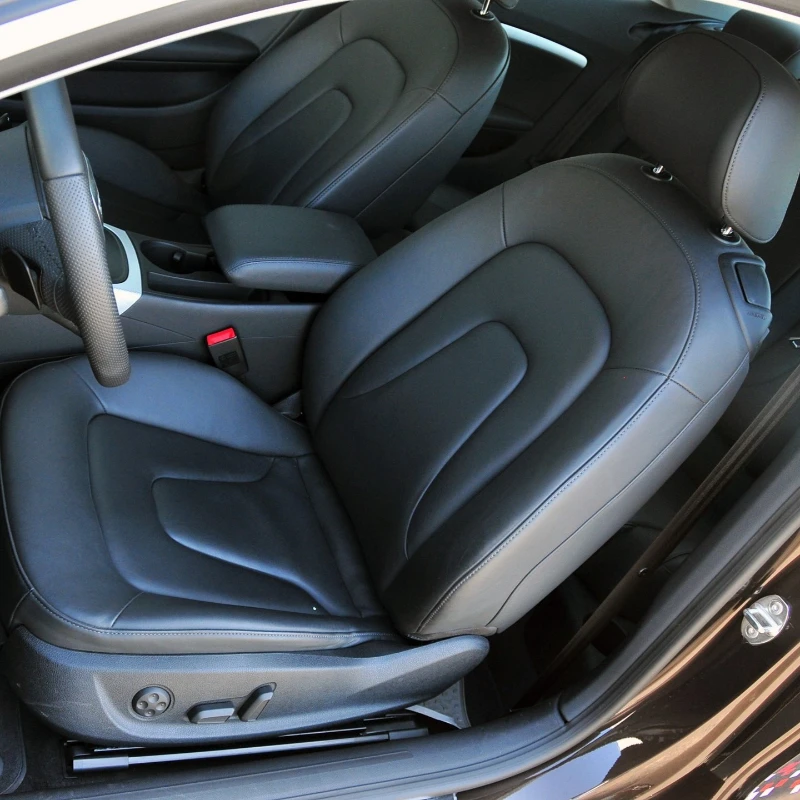 

Custom 5 Seat For Audi A5 Coupe 8T3 2007 2008 2009 2010 2011 2012 2013 2014 2015 Faux Leather Custom Car Seat Covers