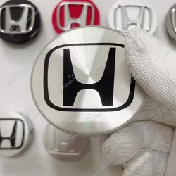 Tapa central para rueda de coche, insignia con logotipo, 4 piezas, 58mm, 69mm, para Honda Civic, City Accord, Odyssey, Spirior, CRV, Hrv, Jazz, CBR, HR-V