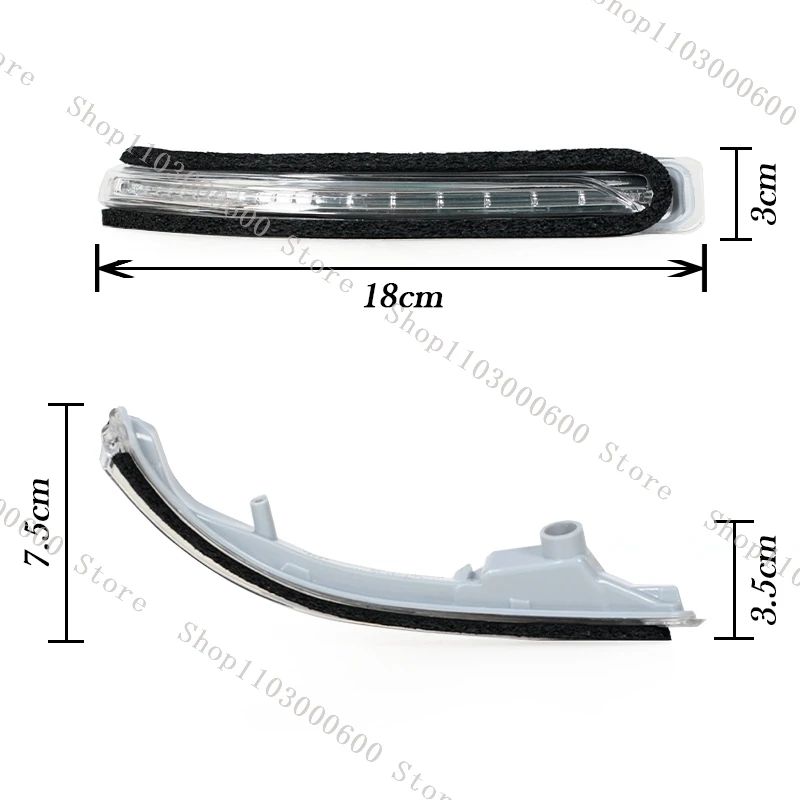 For Hyundai i20 GB IB 2016 2017 2018 Car Outside Rearview Door Side Mirror Turn Signal Light Lamp LED 87624-C8000