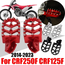 For HONDA CRF250F CRF125F CRF125 CRF250 F CRF 250F 125F CRF 125 250 F Accessories Footrest Footpegs Foot Pegs Rests Pedal Parts