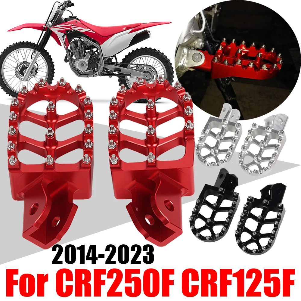 Dla HONDA CRF250F CRF125F CRF125 CRF250 F 250F 125F CRF 125 250 F akcesoria podnóżki podnóżki podnóżki części pedału