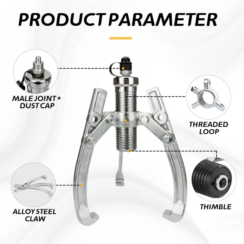 5 ton hydraulic gear bearing puller separator tool with two and three adjustable jaws Fyl-5/HHL-5F