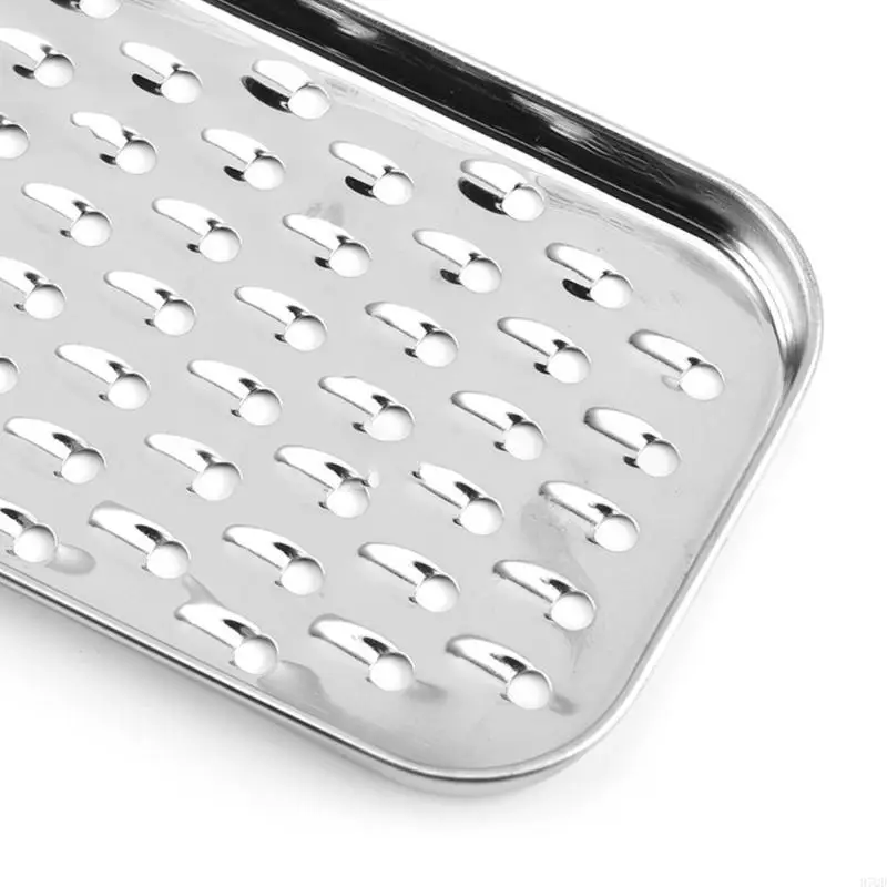 97QD جبن مع حاوية توفير الطعام 2 في 1 صندوق مستطيل من الفولاذ المقاوم للصدأ من الفواكه الفاكهة