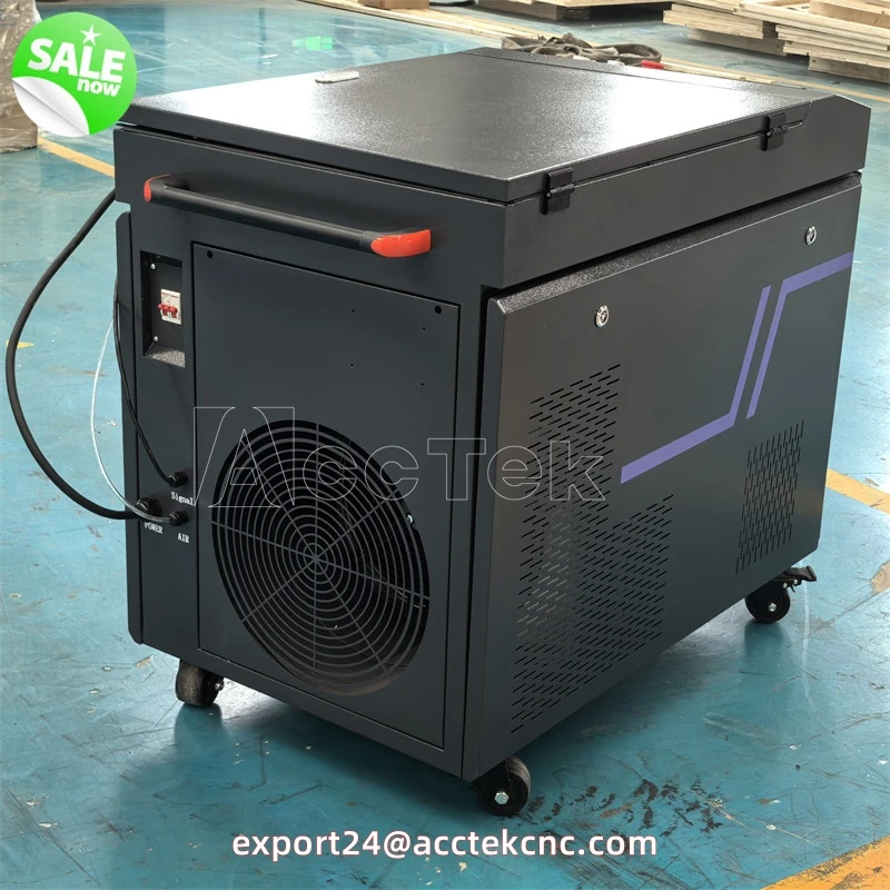 Mesin las Laser genggam 1500W, mesin las Laser serat Laser untuk las logam memotong air mesin las logam pendingin