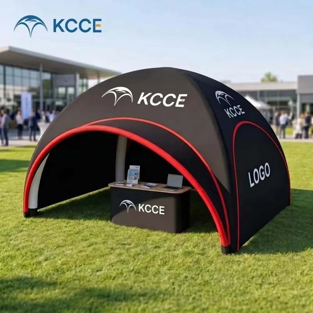 Portable Inflatable Dome Tent Custom Printed Exhibition Booth Waterproof Event Shelter Outdoor Advertising Party Tent