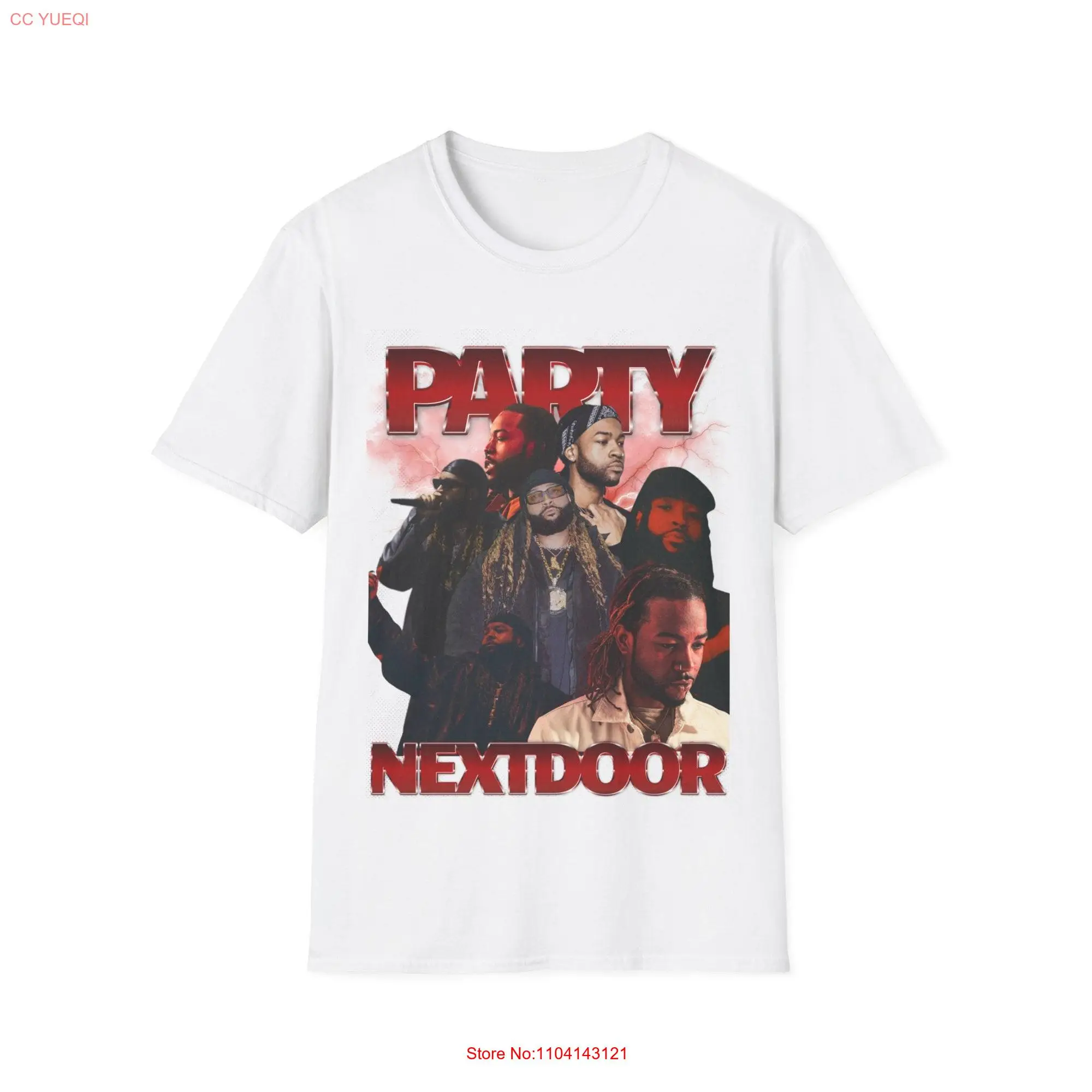 PARTYNEXTDOOR Vintage T Shirt PND 4 Sorry I'm Outside Tour Merch Concert long or short sleeves