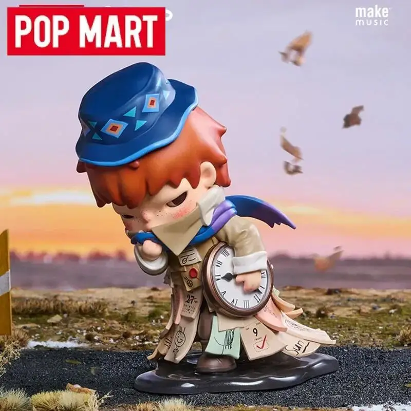 

POP MART Hirono X Stefanie Sun Weather with You Series Blind Box Anime Action Figure Mystery Box Original Toy Ornament Figurines