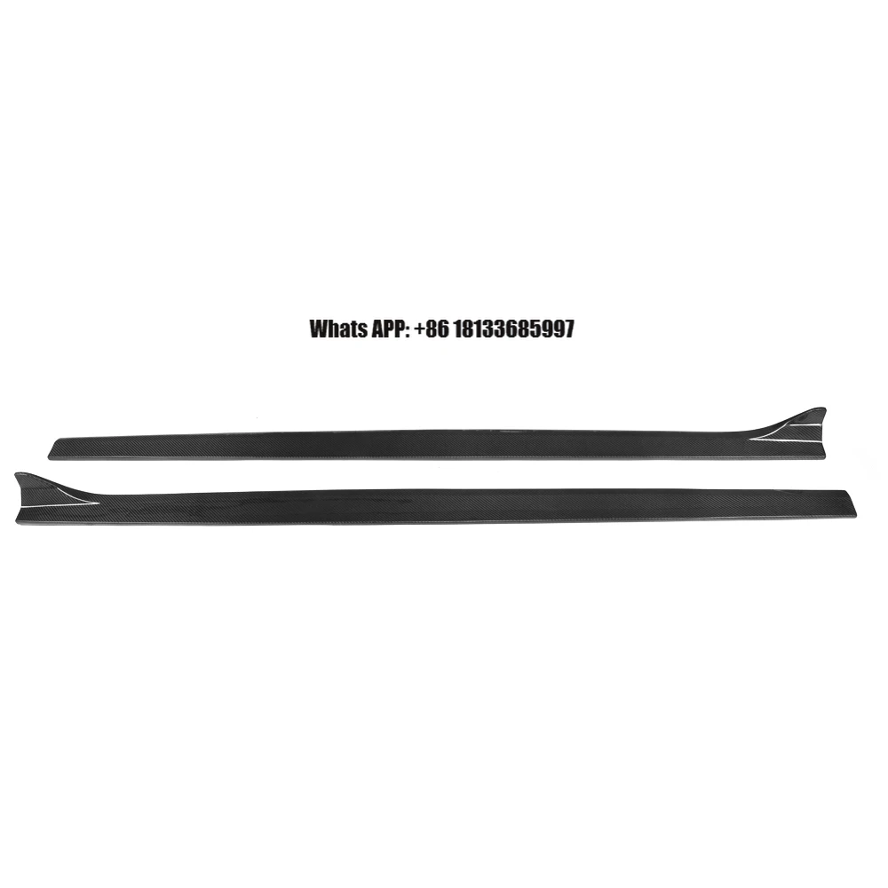 

Top Material Carbon Fiber S3 Auto Side Skirts Winglet For Audi S3 A3 8v Sline Sedan 4-door 2013-2019