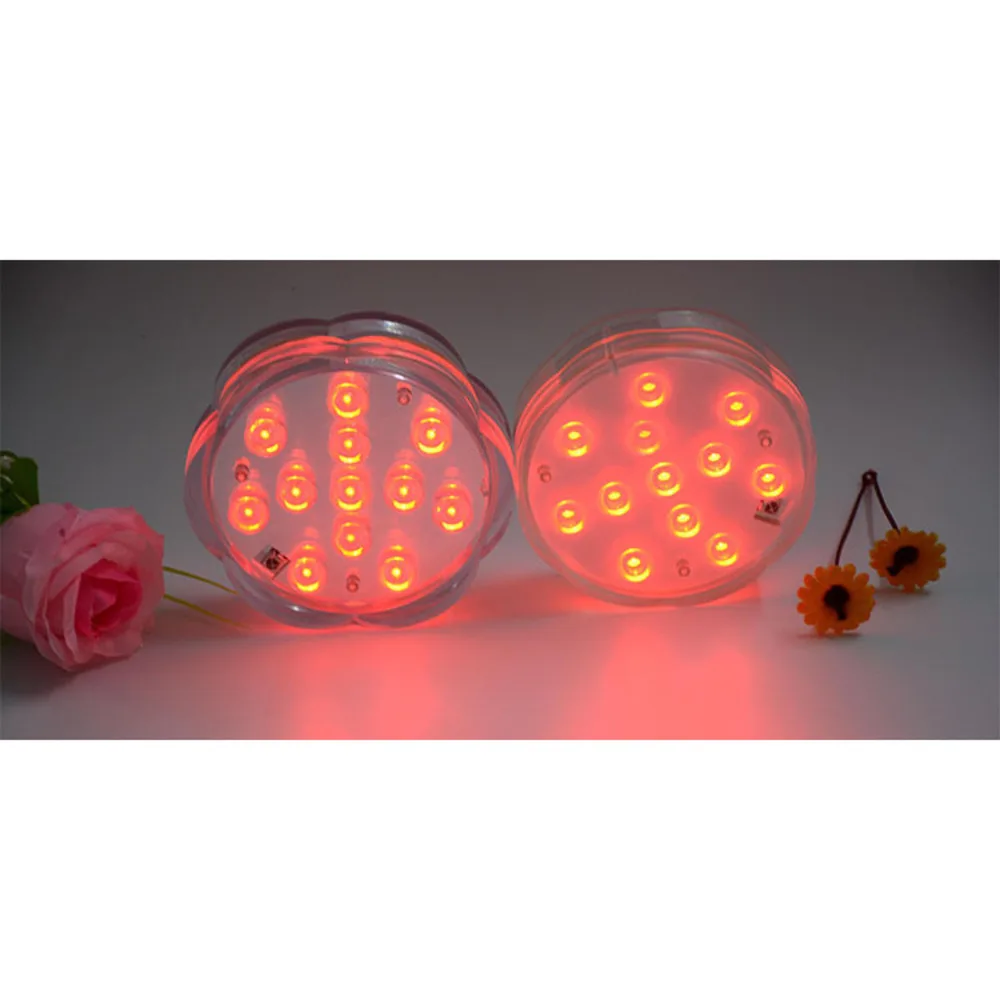 LED Remote Control Aquarium Light with Timer 7Color Rotating RGB Submersible Fish Tank Lamp for Water Plants Decor