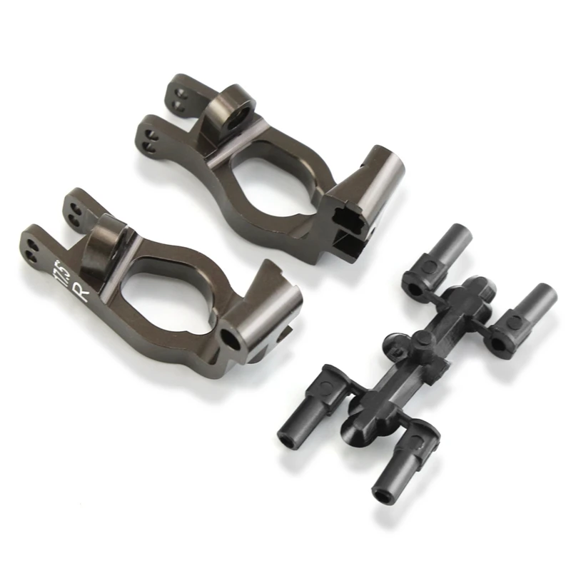 AB33-2Pcs Metal 17.5 Degrees C-Hub Carrier Caster Block IFW474 For Kyosho MP9 MP10 1/8 RC Car Upgrade Parts Accessories