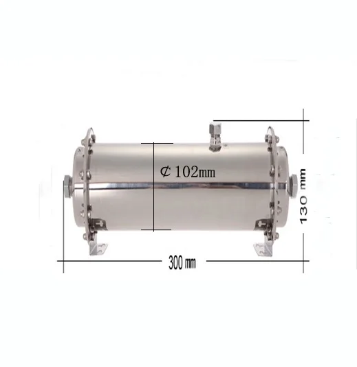 500L/h Undersink 0.01 ไมครอน DI: 90*238 มม. เส้นใยกลวง UF เมมเบรนเปลี่ยน/ตลับหมึก fit สําหรับเส้นผ่านศูนย์กลาง 102 มม.