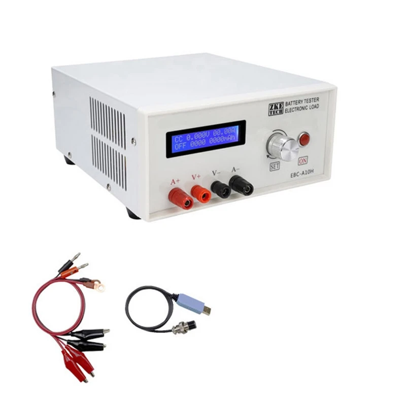 -A10H Battery Capacity Tester Electronic Load Power Supply Tester 5A 10A Battery Current Voltage Tester