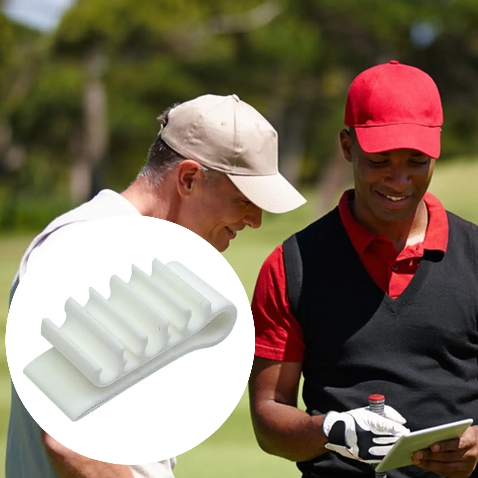 مشبك قبعة جولف مطبوع ثلاثي الأبعاد، مشبك حافة قبعة جولف، مشبك منظم ملحقات رياضية خفيف الوزن للأولاد الرياضيين #6