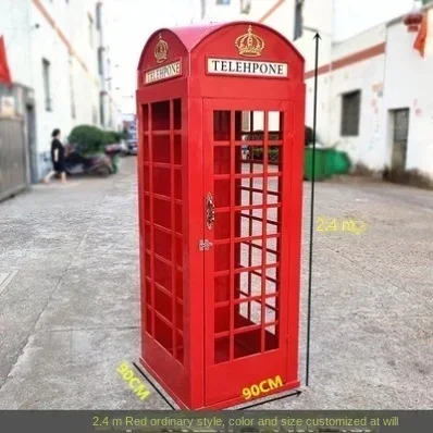 Retro Large Photography Props Telephone BoothHot Sales