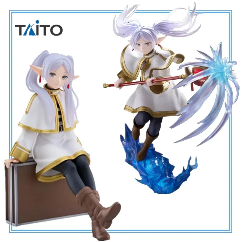 

Original Taito Frieren Beyond Journey's End Anime Frieren Desktop Cute Anime Figure Action Figurine Model Figuarts Collector Toy