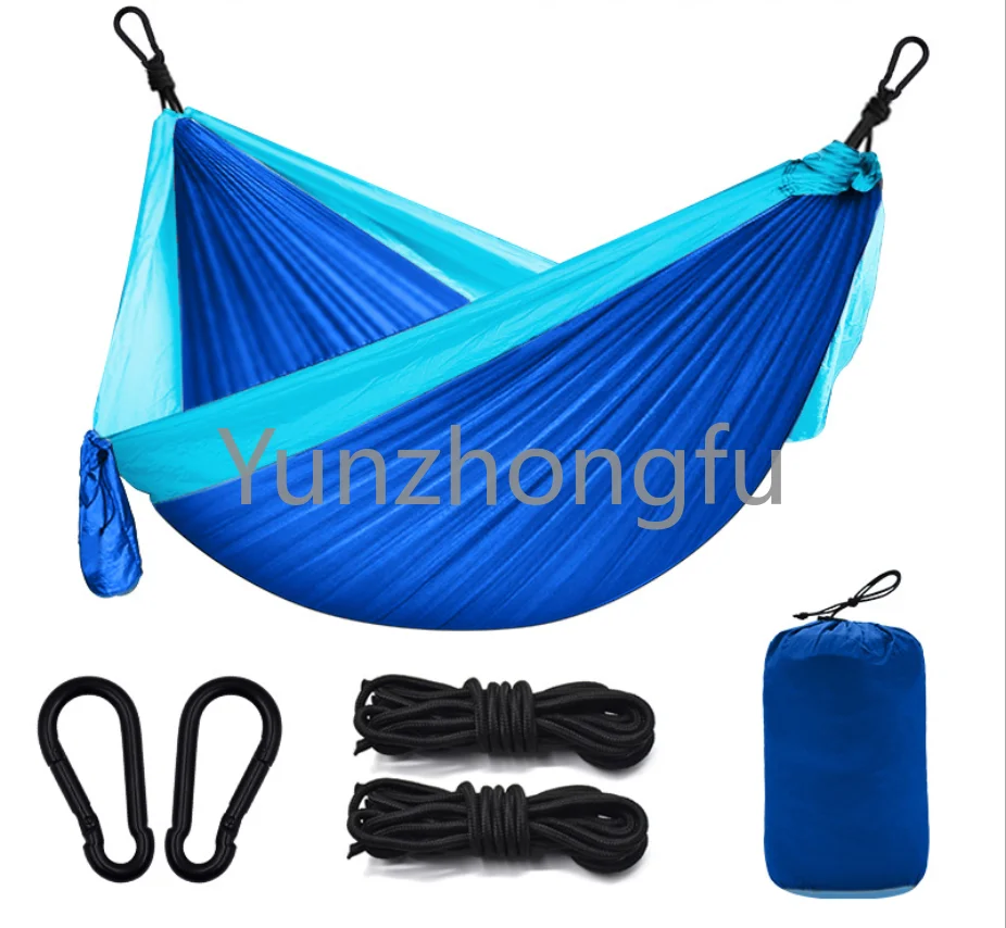 

Outdoor camping hammock Parachute cloth 260*140CM single camping hammock