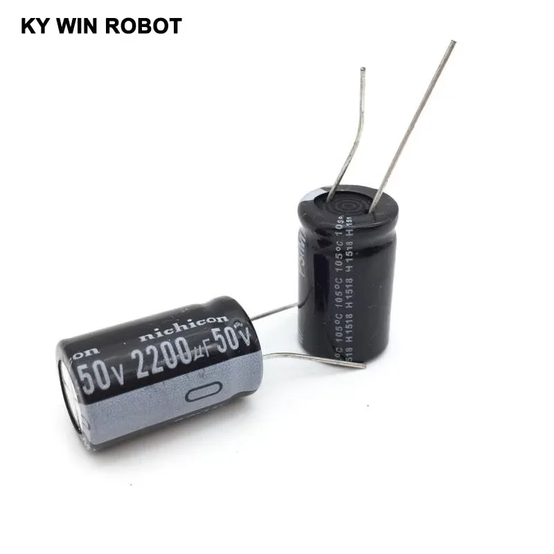 

10PCS Higt quality 50V2200UF 16*25mm 2200UF 50V Electrolytic capacitor